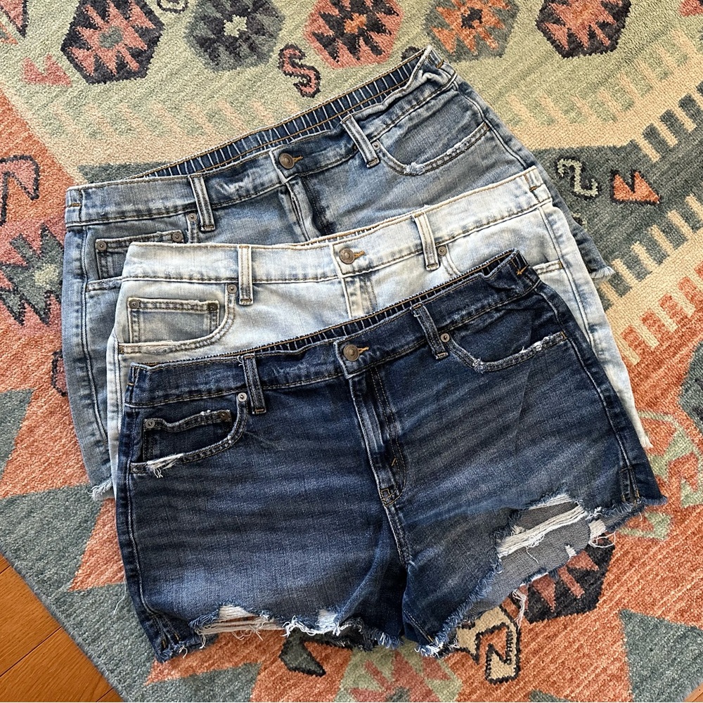 Aerie Sayddeam Denim Shorts